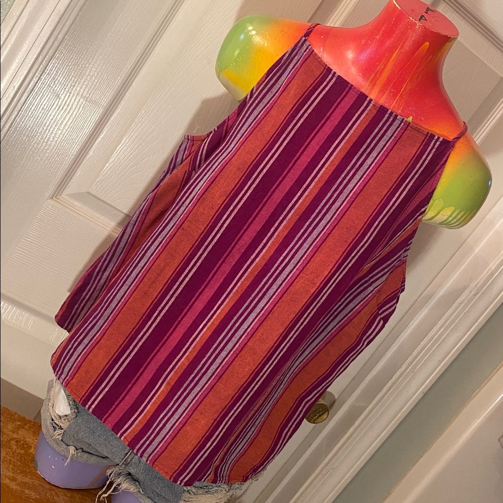 A NEW DAY Multicolor Striped Camisole